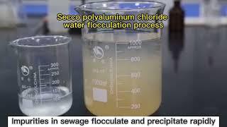 secco PAC Polyaluminum chloride water flocculation process (water treatment chemicals)