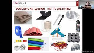 Dr. Heather Culbertson | Intro to Haptics for XR 2020 Tutorial