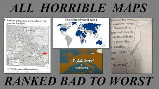 All Maps From Horrible Maps Ranked From Bad to Worst (Compilation)