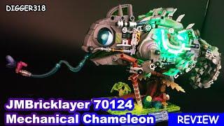 JMBricklayer 70124 Mechanical Chameleon Toy Review 4K