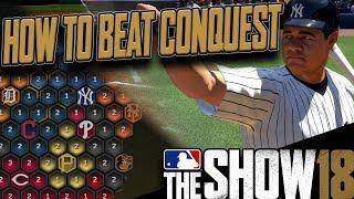 TIPS FOR BEATING CONQUEST IN MLB THE SHOW 18 DIAMOND DYNASTY