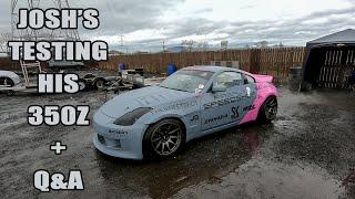 The Firefly Built 350z gets a little testing - Josh's 350z ep2