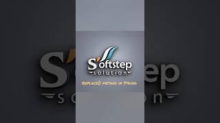 replace() method in String. #java #string #replace #coding #trending #softstep #softstepsolution