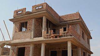 BEAUTIFUL HOUSE WALKTHROUGH | 30 BY 40 | 1200 SQFT | FRONT ELEVATION DETAILS | BRICK WORK | PARAPET