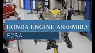 Honda Engine Assembly (Part 1)