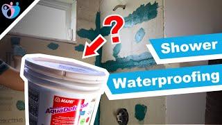 How to waterproof a shower - easy DIY | Aqua Defense Waterproofing