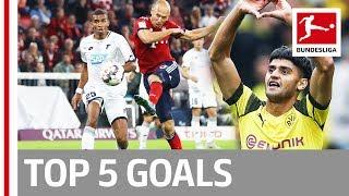 Top 5 Goals on Matchday 1 - Robben, Witsel, Dahoud and More