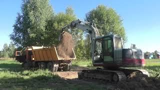 Компактный экскаватор Takeuchi TB 1140 часть 1