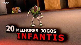 TOP 20 melhores jogos INFANTIS que VOCÊ NÃO JOGOU !!!