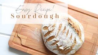 How To Make Sourdough Bread | Artisan Sourdough Bread Recipe | Easy Sourdough Bread for Beginners