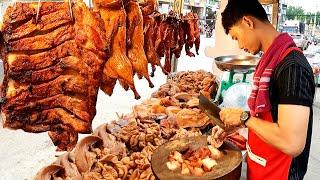 A Popular Street Food Collection from Cambodia! Pork chops, Grilled beef & Beef soup