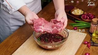 Chef's Favorite BBQ Roast Pork Char Siu 叉烧 • Taste The Chinese Recipes Show nQU kinfpGI