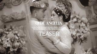 TEASER WEDDING BALI CINEMATIC VIDEO GEDE  & ANGELIA / SONY A7I LENSA TAKUMA50MM/ BOGOR