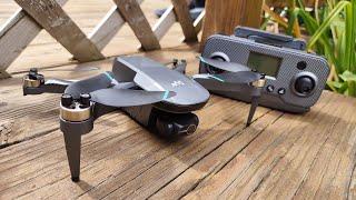 WeFone WF40 GPS Lightweight Brushless Camera Drone Flight Test Review