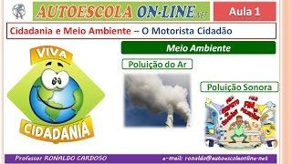 34 Meio Ambiente - Cidadão x Trânsito / Tipos de Poluentes / Tipos de Poluição