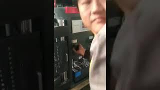 Compression testing machine working video 压力机工作视频