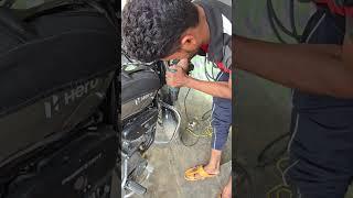 2 colour LED fog lights #youtuber #automobile #splendorwale २/#minibike