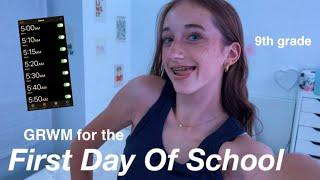 GRWM for the first day of school *Freshman year edition*