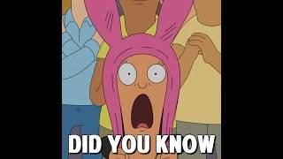 Did you know that in BOB'S BURGERS...