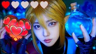 ASMR Link patches up your wounds️‍🩹(No Talking,Personal Attention Roleplay)