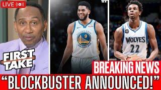 BREAKING: Warriors will include Andrew Wiggins in BIG TRADE for Karl-Anthony Towns | Warriors News