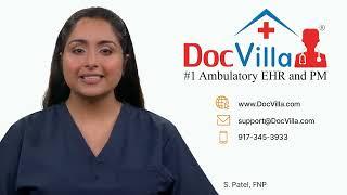 DocVilla EMR review - Best EMR Telemedicine Practice Management Medical Billing software