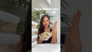 Marmitas fitness para semana