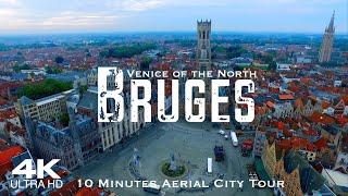 BRUGES  BRUGGE 2024 | Drone Aerial 4K | Belgium België Belgique