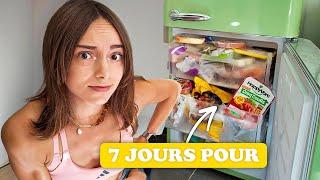 7 JOURS POUR  : VIDER MON CONGÉLATEUR (recettes rapides & faciles)