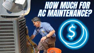 How Much Does AC Maintenance Cost?