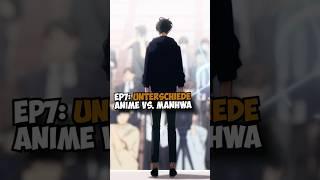 Anime VS. Manhwa: Unterschiede in Folge 7 #sololeveling #jinwoo #anime #manhwa #sololevelingseason2