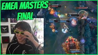 CAEDREL REACTS TO LOS RATONES IN EMEA MASTERS FINALS