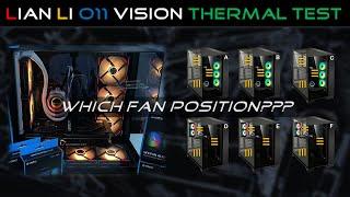 Lian Li O11 Vision - Thermal Test