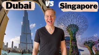 Dubai vs Singapore (Which City is Better?) Lifestyle, Visas, Costs, Taxes, Weather, etc