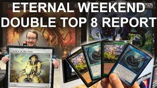 DOUBLE TOP 8! My 2024 Eternal Weekend Tournament Report. Pittsburgh and Prague. MTG Legacy Vintage