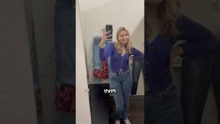 Realistic trying on my thrift finds video!! Thank you SO MUCH for 10k