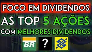 TOP 5 AÇÕES DE DIVIDENDOS PARA TER NA CARTEIRA PREVIDENCIÁRIA EM 2023!