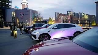 Bentley, Rolls-Royce, Lamborghini from Herb Chambers Exotics at Gillette Stadium