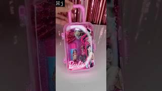 Cute  Barbie makeup  luggage #shorts #youtubeshorts#toys