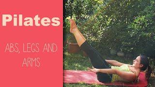 Pilates sequence to burn fat, to strengthen the abs and to improve coordination