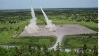 Aerial Artillery Rocket Fire