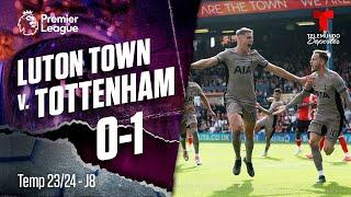 Highlights & Goles: Luton Town v. Tottenham 0-1 | Premier League | Telemundo Deportes