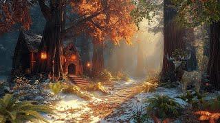 Fantasy Cottage - Enchanted Forest - Winter Wonderland