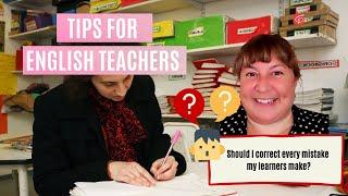 Should I correct every mistake my learners make | Correcting Written Error | TEFL Q&A