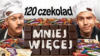 ZMIESZALIŚMY 120 CZEKOLAD W JEDNĄ TABLICZKĘ