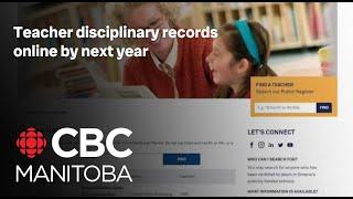 Teacher disciplinary records online in Manitoba by next year