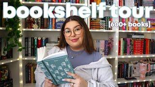 BOOKSHELF TOUR ‍️🪴 showing you the 600+ books in my home library!