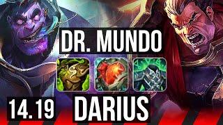 DR. MUNDO vs DARIUS (TOP) | 7/3/9 | EUW Challenger | 14.19