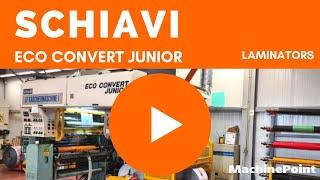 SCHIAVI Eco Convert Junior Laminators | SCHIAVI Machines