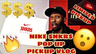 ATLANTA NIKE SNKRS POP UP PICKUP VLOG